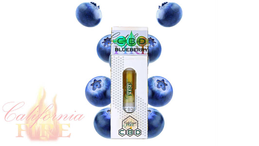 CBD Vape Cartridge - Blueberry CBD Vape by California-Fire