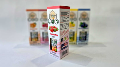 CBD Tinctures - 1000mg Broad-Spectrum Strawberry Tincture by California-Fire